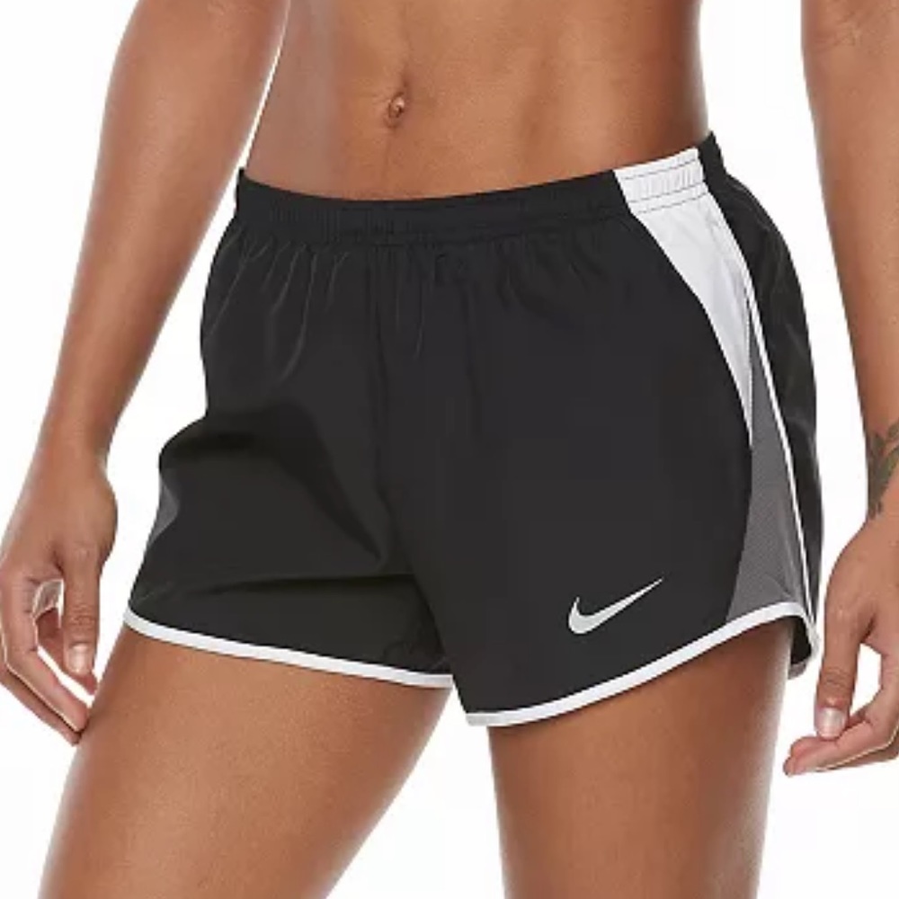 Nike Dri-Fit classic running shorts - black / grey / white